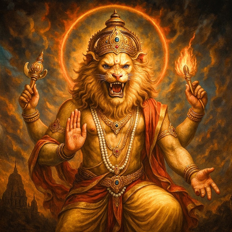 Bhagwan vishnu ka Narsimh avtaar