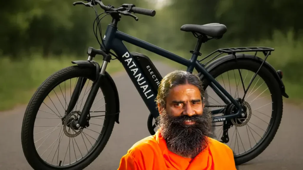 Patanjali Baba Ramdev’s New E-Bicycle Launched at ₹4,999
