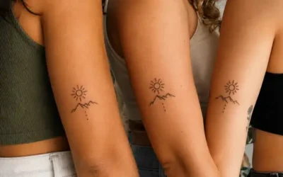 From matching tattoos to ear piercings: How girls are choosing permanent symbols for celebrating friendship