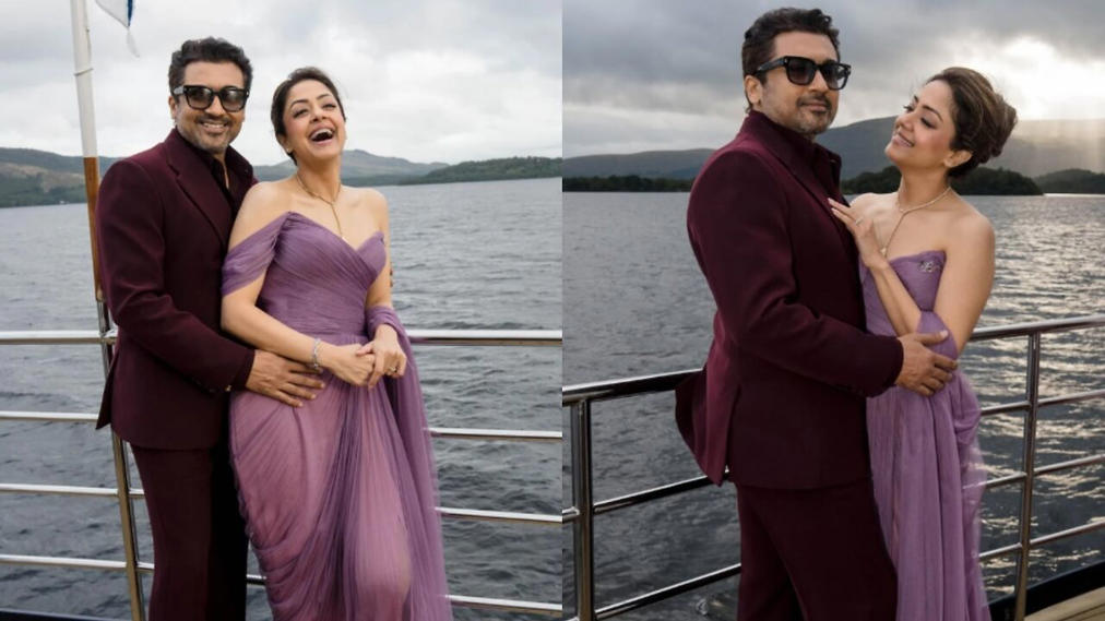 Suriya shares new video from wedding vow renewal with Jyotika, reveals why they chose Scotland for special event