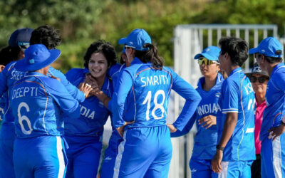 India win first gold at Asian Games 2026 as women’s cricket team thrash Sri Lanka by 147 runs