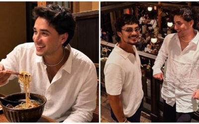 Inside cricketer Abhishek Sharma's Japan trip with Ishan Kishan featuring ramen, rainy Tokyo nights. See pics