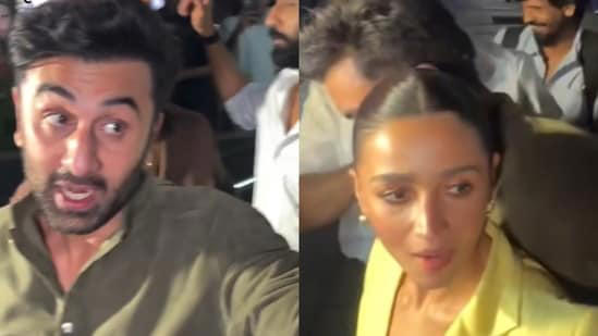 'Bahut bol raha hai tu': Ranbir Kapoor loses his cool at paparazzi during outing with Alia Bhatt, Vicky Kaushal. Watch