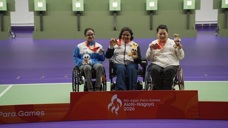 Asian Para Games 2026: Indian Athletes Shine With Historic Podium Sweep in Men's Shot Put