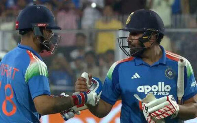 Rohit Sharma and Virat Kohli's heartwarming moment during historic ODI victory