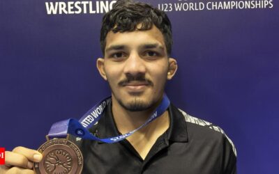 Vishvajit More Makes History for India at the U23 World Wrestling Championships